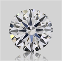 Natural Diamond 0.46 Carats, Round with Excellent Cut, D Color, VS1 Clarity and Certified by GIA