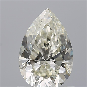 Picture of Natural Diamond 0.72 Carats, Pear with  Cut, I Color, VS1 Clarity and Certified by IGI