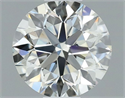 Natural Diamond 0.45 Carats, Round with Excellent Cut, I Color, VVS2 Clarity and Certified by IGI