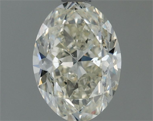 Foto Diamante Natural 1.03 quilates, Ovalado , Color J, claridad SI1 y certificado IGI de
