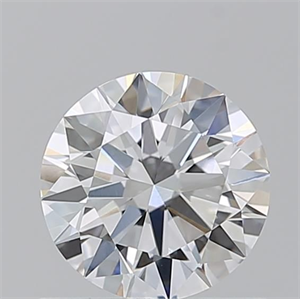 Picture of Natural Diamond 0.73 Carats, Round with Excellent Cut, E Color, VS1 Clarity and Certified by GIA