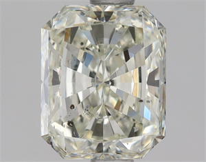 Picture of Natural Diamond 1.51 Carats, Radiant with  Cut, L Color, SI2 Clarity and Certified by GIA