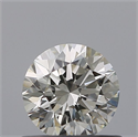 Diamante Natural 0.57 quilates, Redondo , Color J, claridad VVS1 y certificado GIA