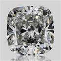 Natural Diamond 0.90 Carats, Cushion with  Cut, G Color, SI1 Clarity and Certified by GIA