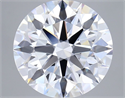 Del inventario de diamantes de laboratorio, 6.84 quilates, Redondo , Color D, claridad IF y certificado IGI