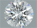 Natural Diamond 0.70 Carats, Round with Excellent Cut, G Color, VVS2 Clarity and Certified by GIA