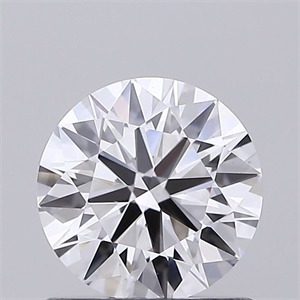 Picture of Lab Grown Diamond 0.89 Carats, Round with Ideal Cut, D Color, VS1 Clarity and Certified by IGI