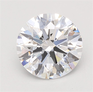 Picture of Lab Grown Diamond 1.09 Carats, Round with Ideal Cut, D Color, VVS2 Clarity and Certified by IGI