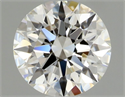 Diamante Natural 0.51 quilates, Redondo , Color H, claridad VS1 y certificado GIA