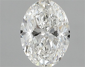 Picture of Natural Diamond 0.40 Carats, Oval with  Cut, H Color, VS1 Clarity and Certified by GIA