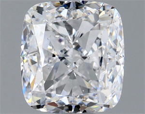 Picture of Natural Diamond 1.01 Carats, Cushion with  Cut, D Color, SI1 Clarity and Certified by GIA