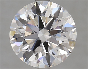 Picture of Lab Grown Diamond 3.39 Carats, Round with Excellent Cut, D Color, IF Clarity and Certified by GIA