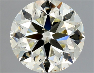 Picture of Natural Diamond 0.90 Carats, Round with Very Good Cut, M Color, VS2 Clarity and Certified by HRD