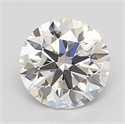 Diamante Natural 0.42 quilates, Redondo , Color G, claridad IF y certificado GIA