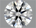 Natural Diamond 0.48 Carats, Round with Excellent Cut, G Color, SI2 Clarity and Certified by GIA