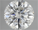 Natural Diamond 0.70 Carats, Round with Excellent Cut, I Color, SI1 Clarity and Certified by GIA