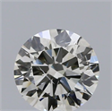 Natural Diamond 0.40 Carats, Round with Excellent Cut, I Color, SI1 Clarity and Certified by IGI