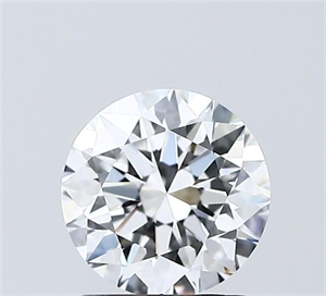 Picture of Lab Grown Diamond 1.50 Carats, Round with Excellent Cut, D Color, VVS2 Clarity and Certified by IGI