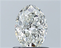 Diamante Natural 0.70 quilates, Ovalado , Color I, claridad VVS1 y certificado GIA