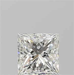 Foto Diamante Natural 0.91 quilates, Princesa , Color H, claridad VS2 y certificado GIA de
