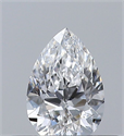 Diamante Natural 0.30 quilates, De pera , Color E, claridad VS1 y certificado GIA