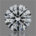 Natural Diamond 0.71 Carats, Round with Excellent Cut, I Color, VS2 Clarity and Certified by GIA