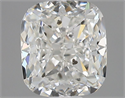 Natural Diamond 0.90 Carats, Cushion with  Cut, G Color, SI2 Clarity and Certified by GIA