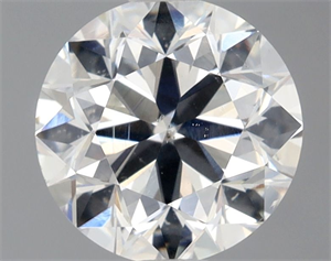 Picture of Natural Diamond 1.00 Carats, Round with Very Good Cut, G Color, SI1 Clarity and Certified by GIA