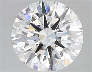 Picture of Lab Grown Diamond 3.01 Carats, Round with Ideal Cut, E Color, VVS2 Clarity and Certified by IGI
