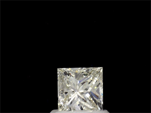 Picture of Natural Diamond 0.90 Carats, Princess with  Cut, L Color, VS1 Clarity and Certified by GIA