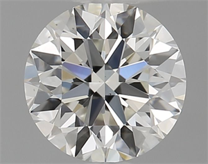 Foto Diamante Natural 0.60 quilates, Redondo , Color J, claridad VS1 y certificado GIA de