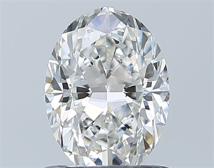 Picture of Natural Diamond 0.90 Carats, Oval with  Cut, G Color, VVS2 Clarity and Certified by GIA