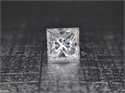 Natural Diamond 1.00 Carats, Princess with  Cut, G Color, VS2 Clarity and Certified by GIA