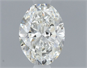Natural Diamond 0.50 Carats, Oval with  Cut, G Color, VVS2 Clarity and Certified by GIA