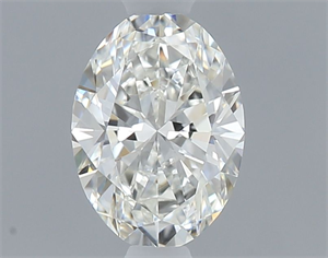 Picture of Natural Diamond 0.50 Carats, Oval with  Cut, G Color, VVS2 Clarity and Certified by GIA