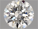 Diamante Natural 0.50 quilates, Redondo , Color H, claridad SI1 y certificado GIA