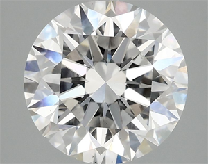Picture of Lab Grown Diamond 3.10 Carats, Round with Excellent Cut, E Color, VS2 Clarity and Certified by IGI