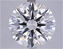 Lab Grown Diamond 8.02 Carats, Round with Excellent Cut, F Color, VS1 Clarity and Certified by IGI