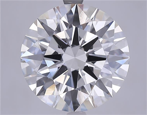 Picture of Lab Grown Diamond 8.02 Carats, Round with Excellent Cut, F Color, VS1 Clarity and Certified by IGI