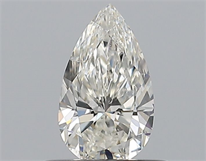 Foto Diamante Natural 0.50 quilates, De pera , Color I, claridad SI1 y certificado GIA de