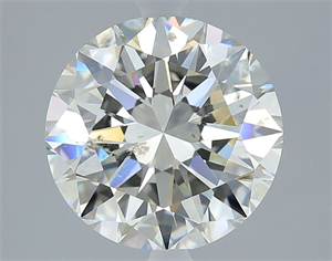 Foto Diamante Natural 3.01 quilates, Redondo , Color I, claridad SI2 y certificado IGI de