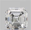 Diamante Natural 1.01 quilates, Asscher , Color H, claridad VS1 y certificado GIA