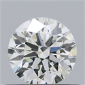 Natural Diamond 0.44 Carats, Round with Excellent Cut, G Color, VS1 Clarity and Certified by GIA