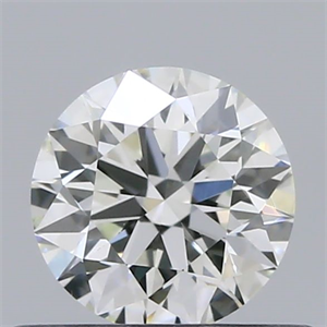 Picture of Natural Diamond 0.44 Carats, Round with Excellent Cut, G Color, VS1 Clarity and Certified by GIA