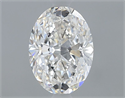 Diamante Natural 0.50 quilates, Ovalado , Color G, claridad VS1 y certificado GIA