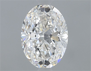 Foto Diamante Natural 0.50 quilates, Ovalado , Color G, claridad VS1 y certificado GIA de