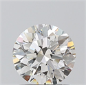 Natural Diamond 1.00 Carats, Round with Excellent Cut, H Color, SI1 Clarity and Certified by GIA