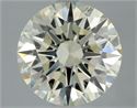 Diamante Natural 2.33 quilates, Redondo , Color N, claridad VS1 y certificado GIA