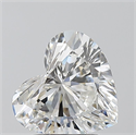 Natural Diamond 2.00 Carats, Heart with  Cut, G Color, VS2 Clarity and Certified by GIA
