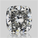 Natural Diamond 0.90 Carats, Cushion with  Cut, H Color, VVS1 Clarity and Certified by GIA